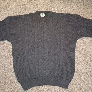 Traditional Aran sweater - 100% new wool